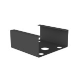 Соединитель L-образный LIGHTLINE LINE CONNECTOR BK RU LEDV, фото 1