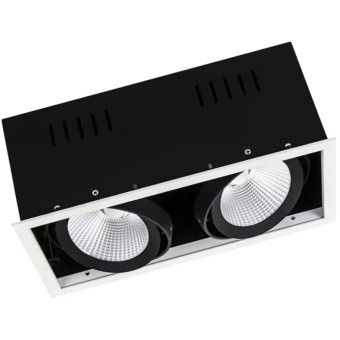 Спот SP MULTI 2 x 30W/3000K FL WT/BK, фото 1