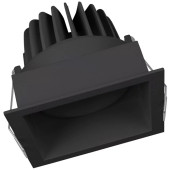 Светильник SP SQUARE DK ADJ 8W/3000K FL BK, фото 1