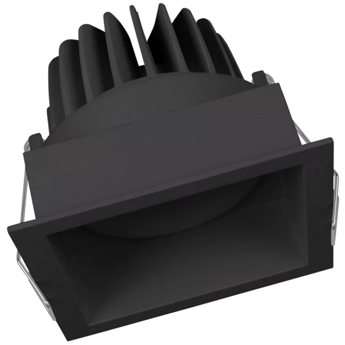 Светильник SP SQUARE DK ADJ 8W/3000K FL BK, фото 1