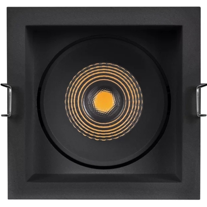 Светильник SP SQUARE DK ADJ 8W/3000K FL BK, фото 2