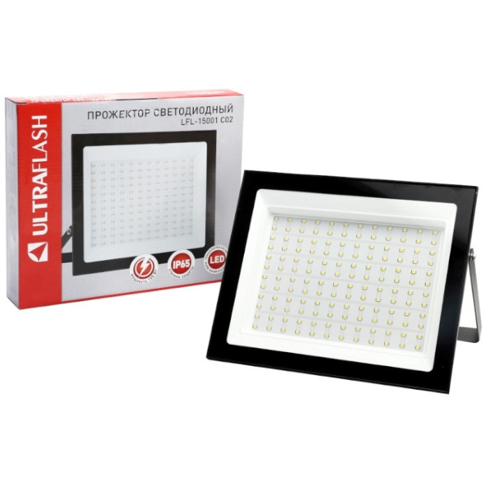 Прожектор LFL-15001 C02 черный, фото 1