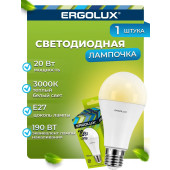 Светодиодная лампочка LED A65 E27 20 Вт 3000 К, фото 7