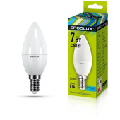 Светодиодная лампочка LED C35 E14 7 Вт 6500 К, фото 2