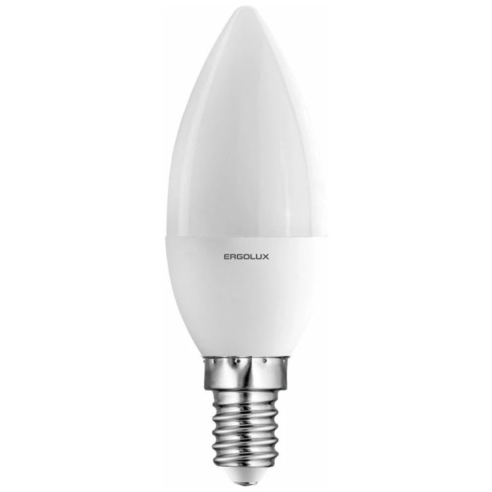 Светодиодная лампочка LED C35 E14 7 Вт 6500 К, фото 1