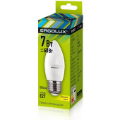 Светодиодная лампочка LED C35 E27 7 Вт 3000 К 13297, фото 2