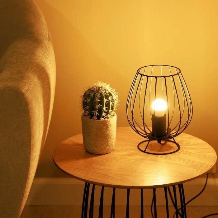 Светодиодная лампочка LED G45 E27 7 Вт 3000 К, фото 3