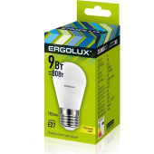Светодиодная лампочка LED G45 E27 9 Вт 3000 К 13176, фото 2