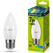 Лампочка LED-C35-7W-E27-4K, фото 1