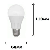 Лампочка LE A60 LED 10W 12-36V 6K E27 (100) (LE010501-0081), фото 3