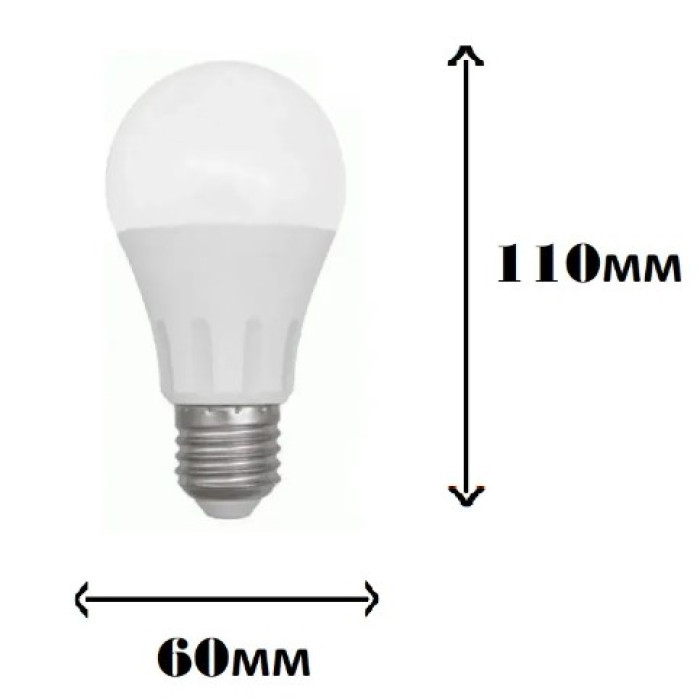 Лампочка LE A60 LED 10W 12-36V 6K E27 (100) (LE010501-0081), фото 3