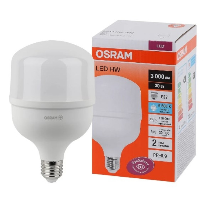 Лампочка LED HW 30W/865 230V E27 12X1 RU, фото 1
