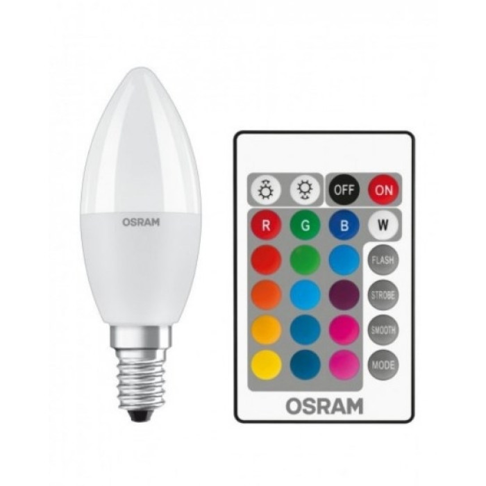 Лампочка LEDSCLB40REM 5,5W/827 230VFR E144X1, фото 1