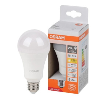 Лампочка LSCLA250 20W/827 230VFR E27 10X1 RU, фото 1