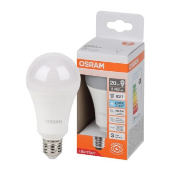 Лампочка LSCLA250 20W/865 230VFR E27 10X1 RU, фото 1