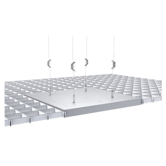 Встраиваемый светильник 92 899 ДВО-09-П-30-4К-IP40-Грильято-А3 CRI90, фото 2