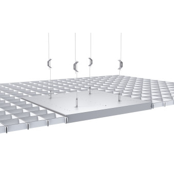 Светильник 97 182 ДВО-09-О-30-3К-IP40-Грильято CRI90, фото 1