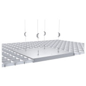 Встраиваемый светильник 97 186 ДВО-09-П-40-3К-IP40-Грильято-А1 CRI90, фото 4