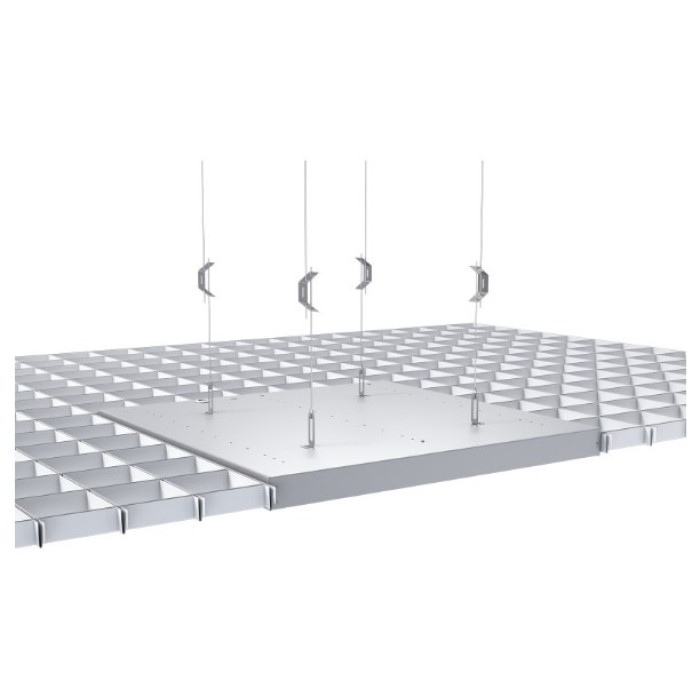 Встраиваемый светильник 97 186 ДВО-09-П-40-3К-IP40-Грильято-А1 CRI90, фото 4