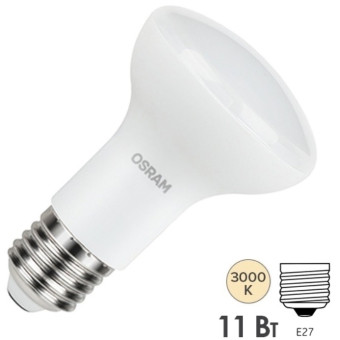 Лампочка LV R80 90 11SW/830 230V E27 10X1 RU, фото 1