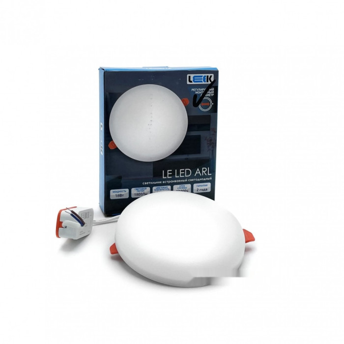 Точечный светильник Круг LE LED ARL 18W 6500K LE061300-0033, фото 1