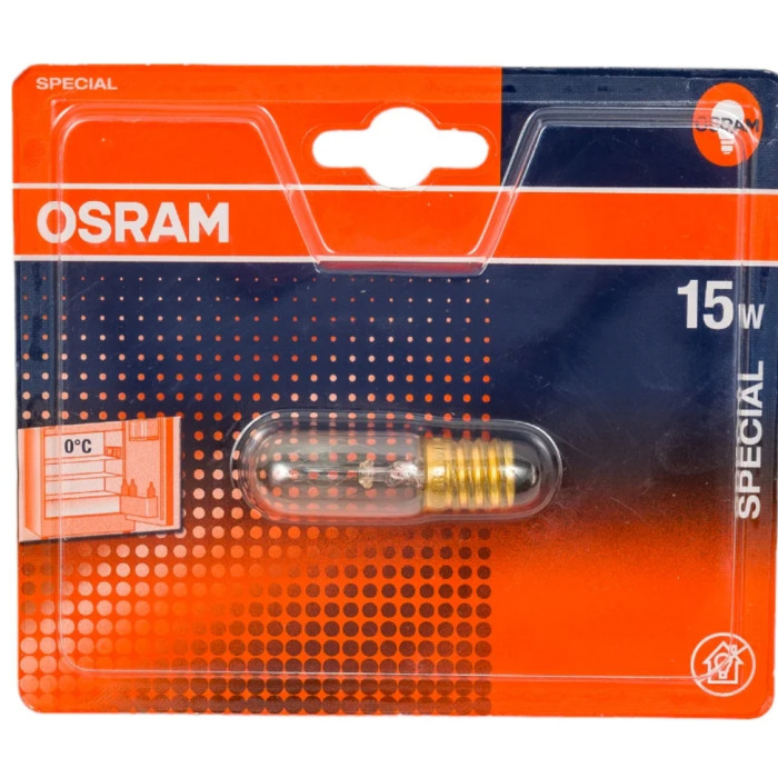 Лампочка SPC T FRIDG CL 15W 230V E14 BLI1 OSRAM, фото 1