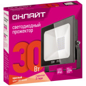Прожектор OFL-30-RED-BL-IP65-LED, фото 1