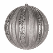 Елочная игрушка Арбуз (25 см, серебряный) [502-086], фото 1