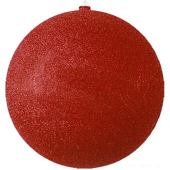 Елочная игрушка Шарик (25 см, красный) [502-142], фото 1