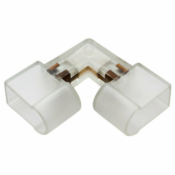 Коннектор для неона 12х26 внешний угол, без иглы, 10 шт 134-023, фото 1