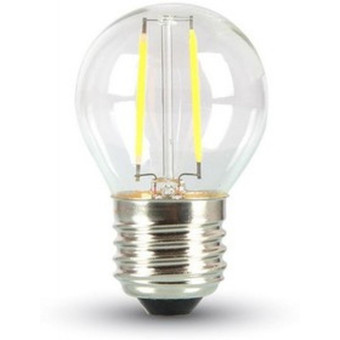 Светодиодная лампочка Filament G45 E27 2W 3000K 601-802, фото 1