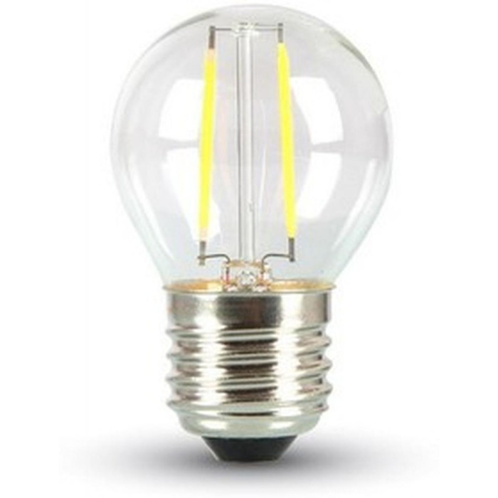 Светодиодная лампочка Filament G45 E27 2W 3000K 601-802, фото 1