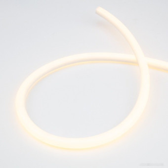 Гибкий неон LED 360 круглый, теплый белый, бухта 50 м 131-316, фото 1