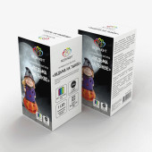 3D-фигура Керамическая фигурка «Ведьма на тыкве» 505-020, фото 4