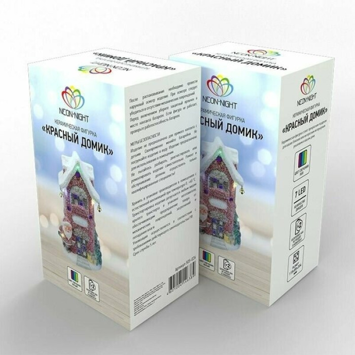 3D-фигура Керамическая фигурка «Красный домик» 505-026, фото 4