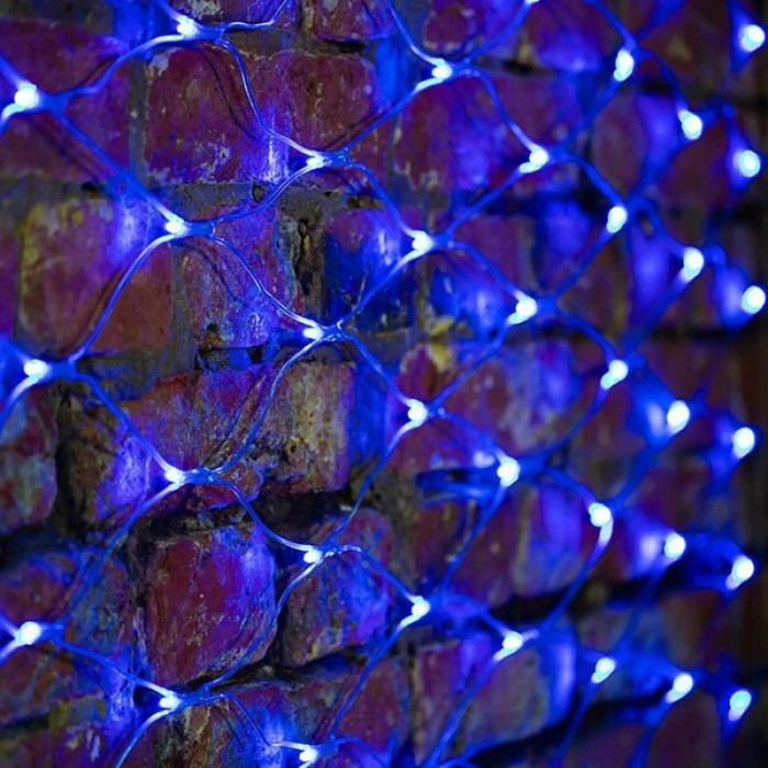 Гирлянда световая сетка 215-043 288 LED (синий), фото 1
