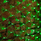Гирлянда световая сетка 215-044 288 LED (зеленый), фото 1