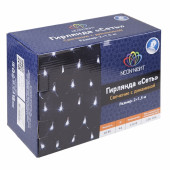 Гирлянда световая сетка 215-044 288 LED (зеленый), фото 3