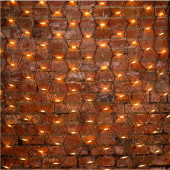 Гирлянда световая сетка 217-116 288 LED (теплый белый), фото 1