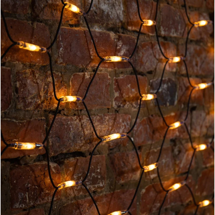 Гирлянда световая сетка 217-116 288 LED (теплый белый), фото 3