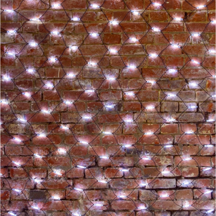 Гирлянда световая сетка 217-145 432 LED (холодный белый), фото 3