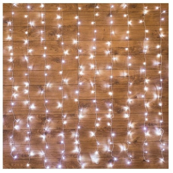 Световой дождь 235-055 300 LED (холодный белый), фото 1