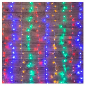 Световой дождь 235-059 300 LED (мульти), фото 1