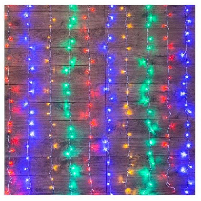 Световой дождь 235-059 300 LED (мульти), фото 1