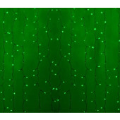 Световой дождь 235-104 160 LED (зеленый), фото 1