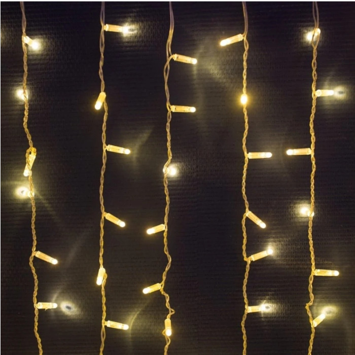 Световой дождь 235-308 360 LED (розовое золото), фото 1