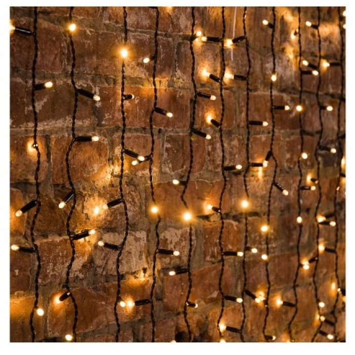 Световой дождь 235-356 160 LED (теплый белый), фото 1