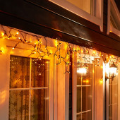 Бахрома 255-041 88 LED (желтый), фото 1