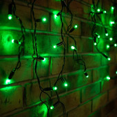 Бахрома 255-044 88 LED (зеленый), фото 2