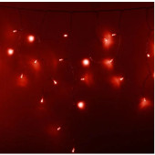 Бахрома 255-052 88 LED (красный), фото 1